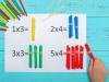 Juegos de las tablas de multiplicar para niños