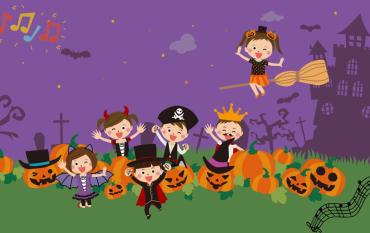 7 letras de Canciones de Halloween para niños