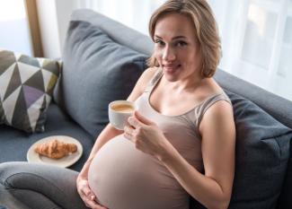 La cafeína durante el embarazo
