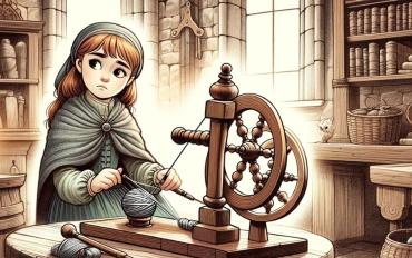 Las tres hilanderas. Cuentos clásicos para niños