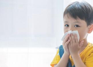 alergia a los hongos en los niños