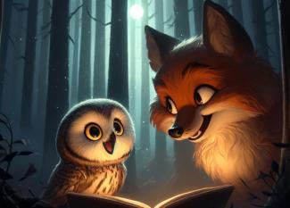 Cuento de Por qué los búhos salen de noche