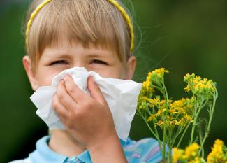 Alergia en niños