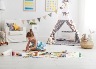 Suelos para una habitación infantil