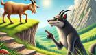 Fábula de Esopo sobre las intenciones: El lobo y la cabra