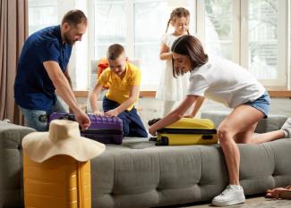 Cosas antes de salir de vacaciones con tus hijos