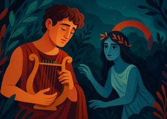 Mito de Orfeo y Euridice para niños