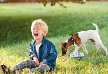 Miedo de los niños a los perros. Cómo debemos actuar