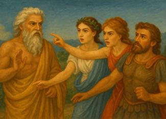 La pelea de las diosas. Mito griego para niños