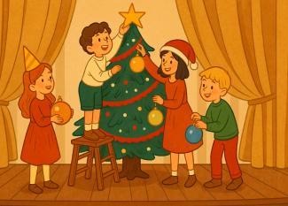 Obra de teatro infantil para Navidad: El árbol de la Navidad