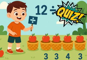 Quizz para niños de 8 años: divisiones rápidas