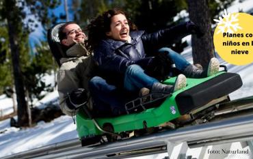Naturland Andorra: parque de nieve con el tobogán alpino más grande del mundo