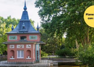 Parque de Capricho en Madrid con niños