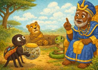 Mito africano de Anansi para niños