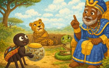 El mito africano de Anansi contado para niños