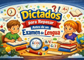 dictados para niños para repasar el examen lengua