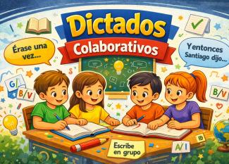Dictados colaborativos para niños