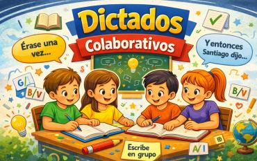 Dictados colaborativos para niños