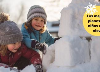Construir iglús con niños en España
