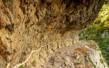 Senderismo por el desfiladero de la Ruta de las Xanas
