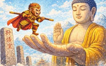 El mito chino de El Rey Mono, para niños