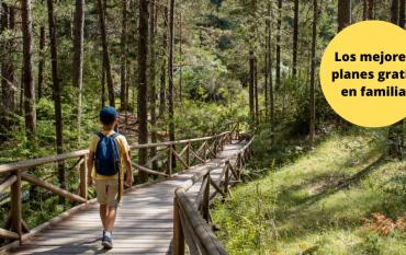 Nacimiento del río Cuervo con niños. Un paseo entre agua y bosque
