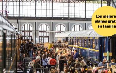 Mercado de Motores con niños. Trenes, música y un planazo gratis en Madrid