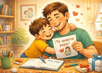 Dictados para niños sobre el Día del Padre