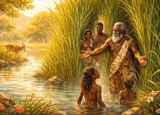 Mito africano sobre la creación de la humanidad