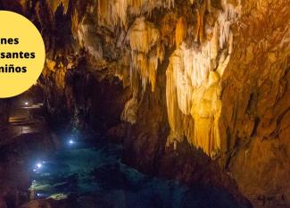 Gruta de las Maravillas con niños