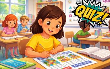 Mini Reading. Quiz en inglés para niños de 9 a 11 años