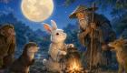 Mito El conejo de la Luna. Un cuento tradicional de Asia oriental