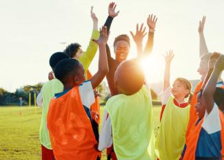 Fútbol y valores para niños y niñas