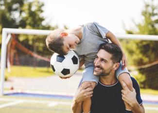 Frases para tu hijo después de un partido