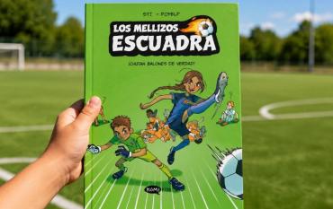 Los mellizos Escuadra. Un cómic para amantes del fútbol y del humor