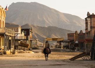 Desierto de Tabernas con niños