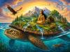 Mito para niños sobre la tortuga que lleva el mundo