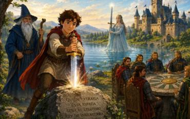 Mito para niños: El rey Arturo y Excalibur