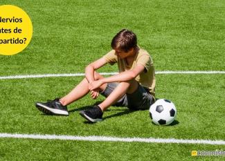  ¿Tu hijo siente demasiada presión antes de un partido?