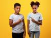 gemelos adolescentes