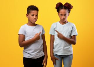 gemelos adolescentes