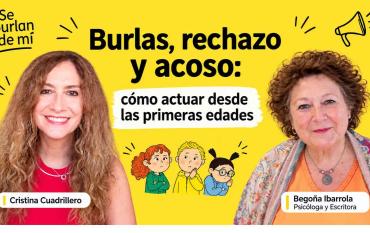 Webinar con Begoña Ibarrola sobre cómo actuar ante el acoso infantil