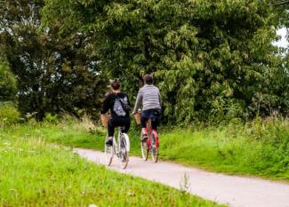 ruta de la vía verde del Tajuña en bicicleta