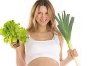 Dieta vegetariana y embarazo