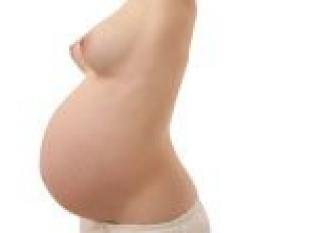 Cambios en las mamas al final del embarazo