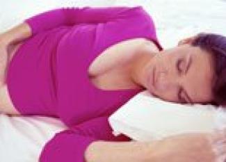Postura para dormir durante el embarazo