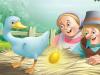 The Goose with the Golden Eggs: cuentos infantiles en inglés