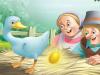 The Goose with the Golden Eggs: cuentos infantiles en inglés