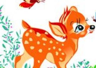 Cuento para leer a los niños en inglés: Bambi