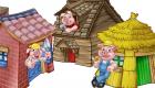 The Three Little Pigs: Cuento clásico para niños en inglés